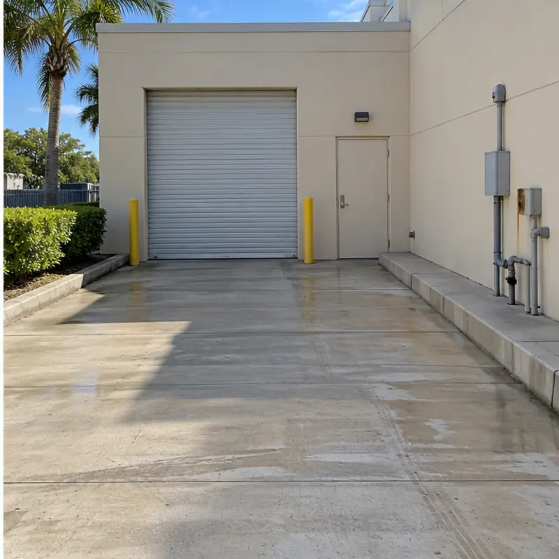 After cleaning: before and after photos of commercial properties